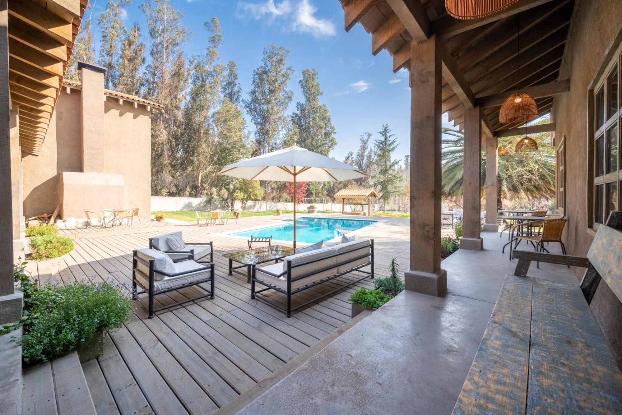 Hotel Casona El Refugio Casablanca Extérieur photo
